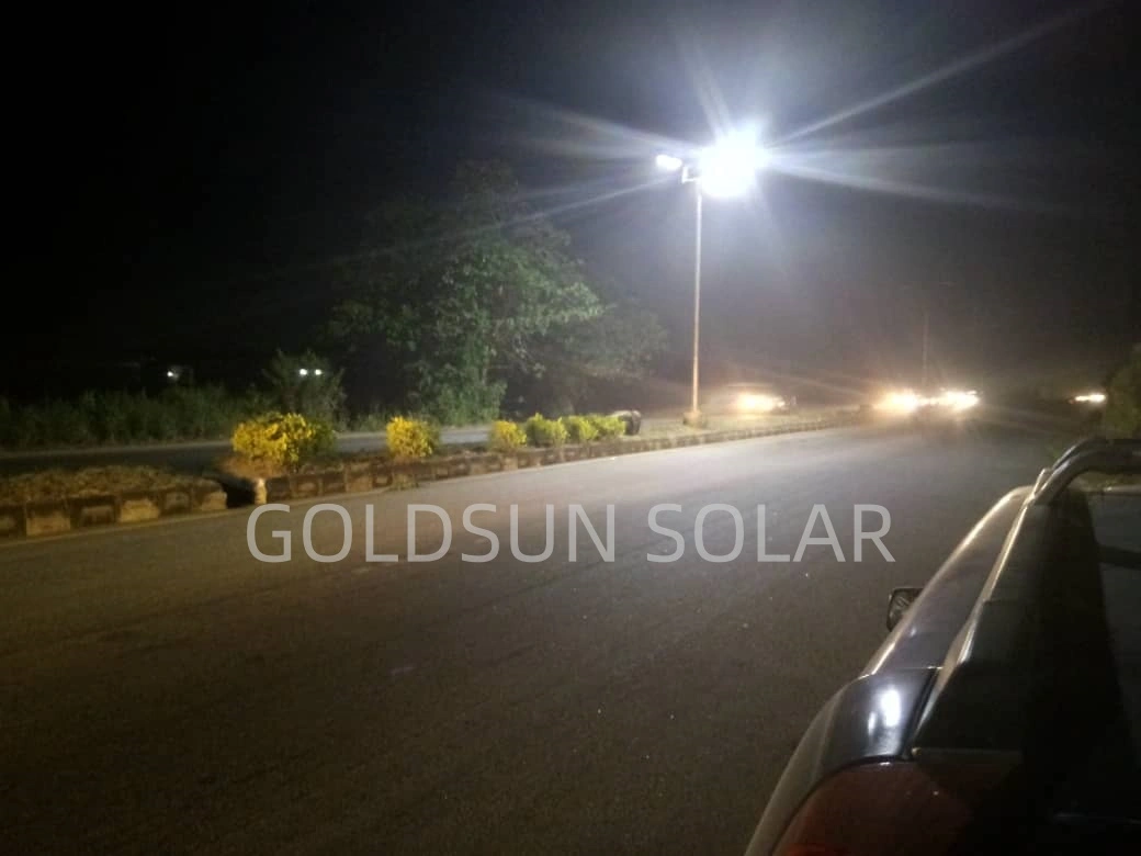 integrated solar LED street light integrated solar LED street light