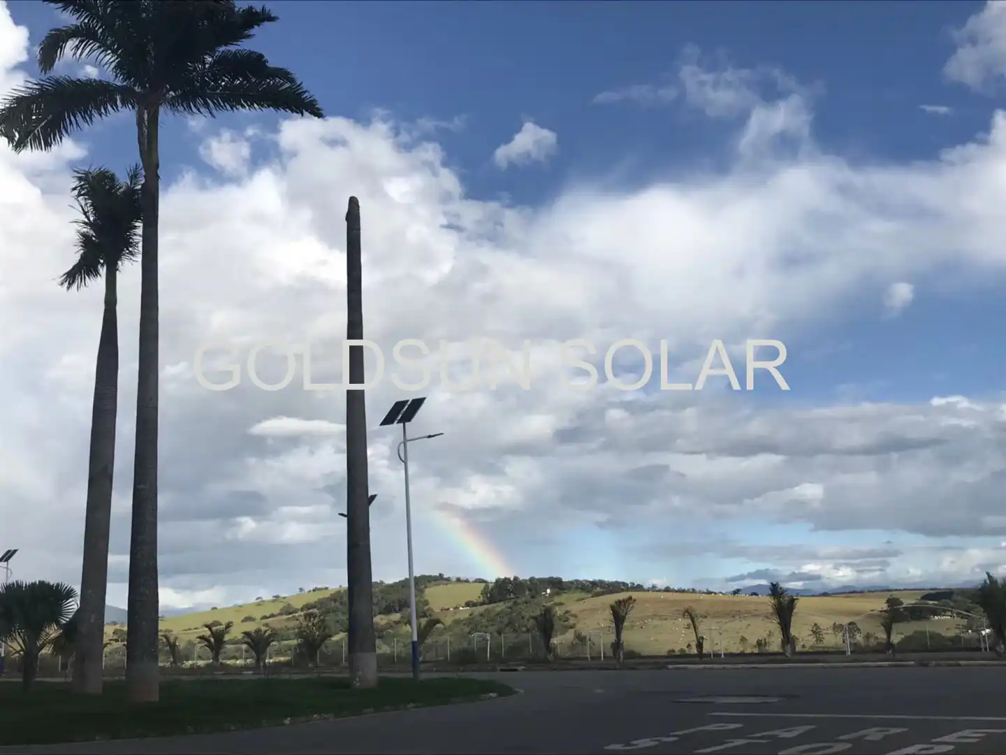 solar led street lamp