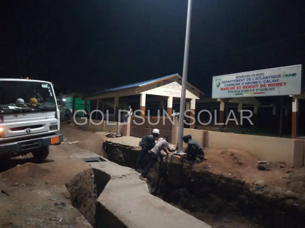 150w solar street light