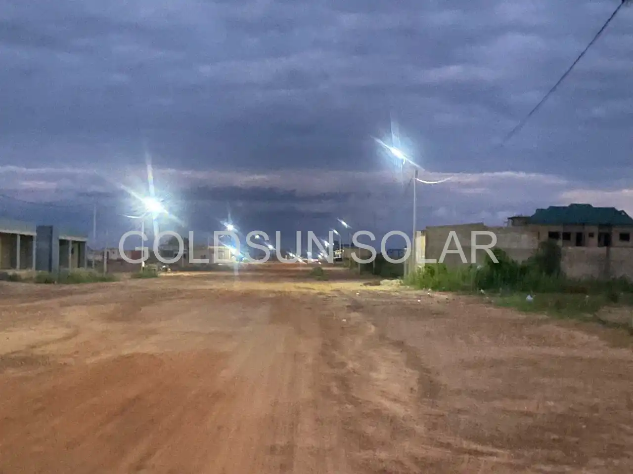 Solar street post lights Solar street post lights