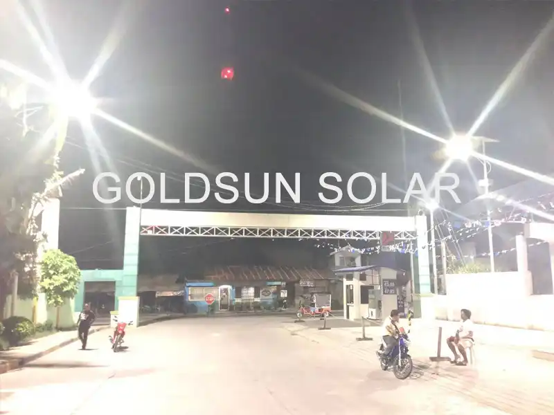 Solar Panel Street Light Pole Solutions for Urban Projects