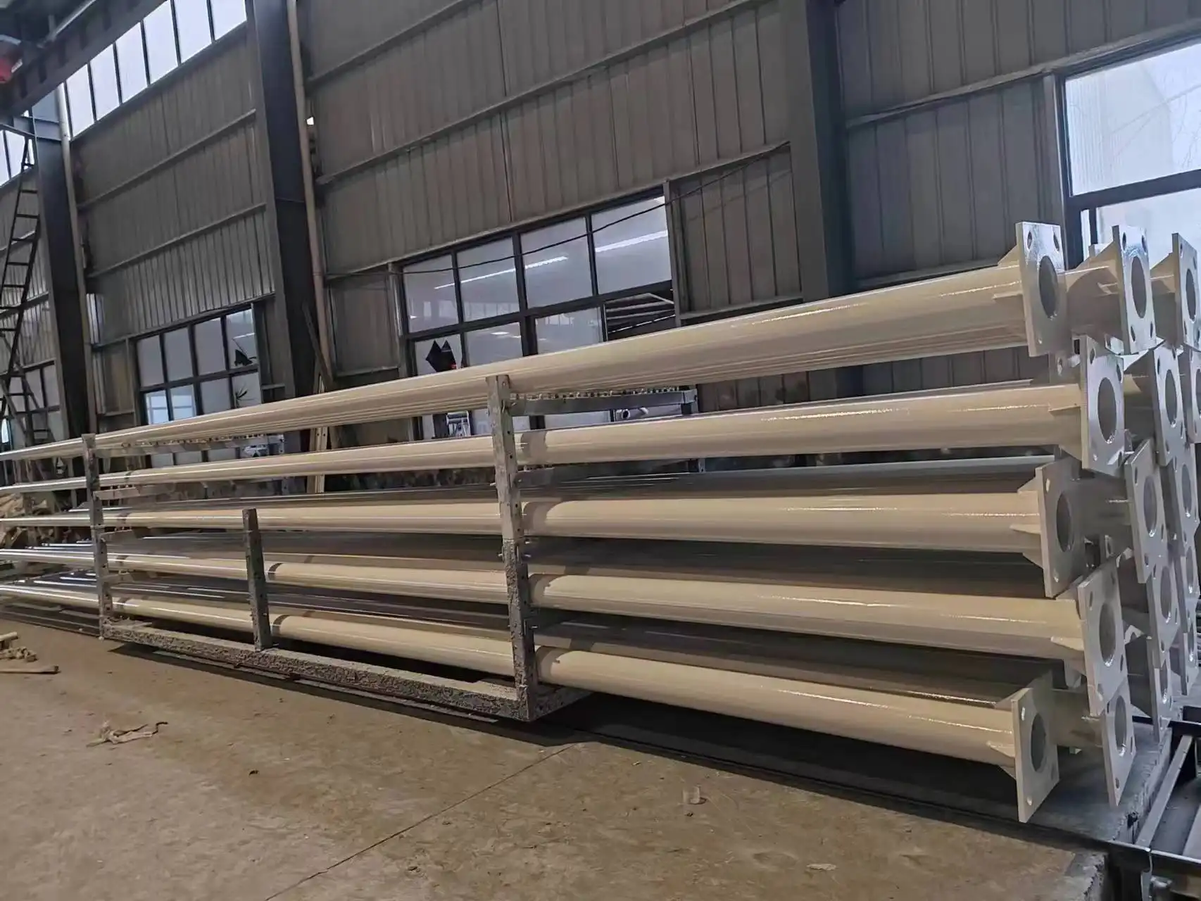 Manufacturing Similarities: 10M & 12M Q235 Light Poles